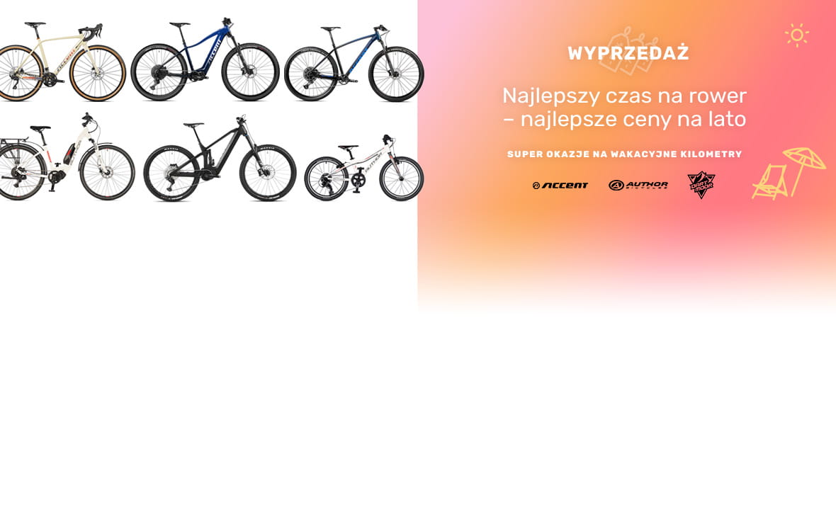 Letnia wyprzedaż rowerów